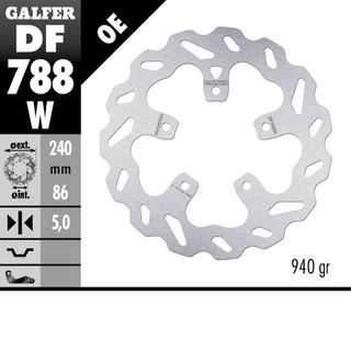 DF788W DISC W FIXED 240X5MM