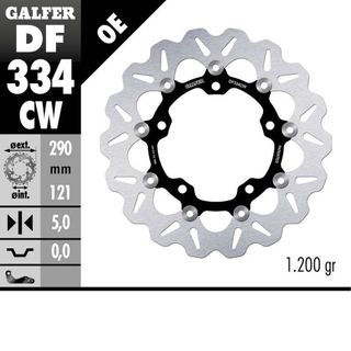 DF334CW DISC W FLOATING COMPLETE (C. ALU.) 290X5