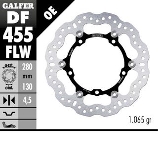 DF455FLW DISC W FLOATING (C. STEEL) 282X4,5MM
