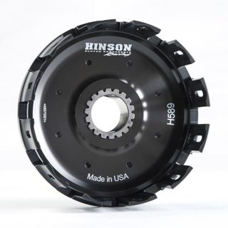 Hinson Billetproof Clutch Basket W/ Kickstarter Gear & Cushions Honda Crf450R 2013-2016