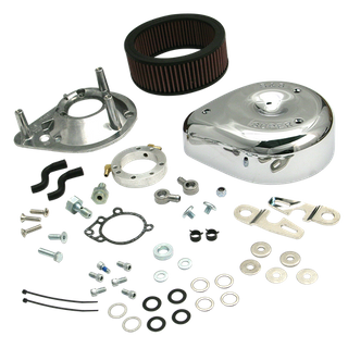 S&S Teardrop Air Cleaner Kit For 1991-'06 Hd Carbureted Xl Sportster Models - Chrome
