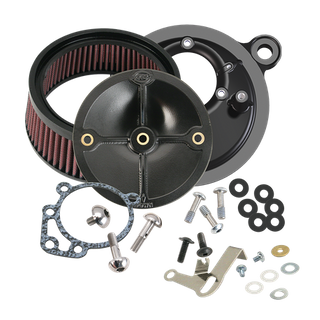 S&S Stealth Air Cleaner Kit Without Cover For 1999-2006 Hd Big Twins With S&S Super E/G Carburetor Or S&S 52Mm Throttle Body