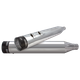 SS-550-0599 4 MUFFLERS WITH POWER BAND END CAPS