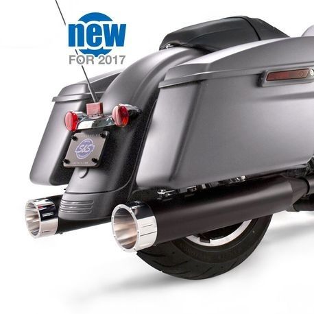 SS-550-0671 MK45 TOURING MUFFLERS, TRACER END CAP