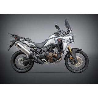 Africa Twin 16-19 RS-4 Stainless Slip-On Exhaust, w/ Stainless Muffler