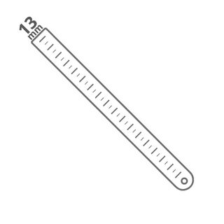 Flex. Rulers (13mm Wide)