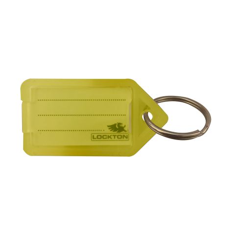 KEY TAGS *Yellow* - Pkt of 20