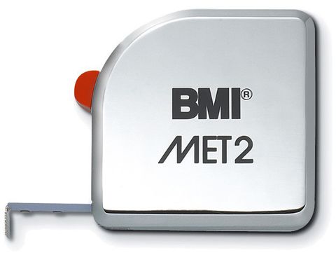 'MET-2' POCKET TAPE (2 Metres) - Full Metal Body