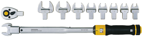 'MicroClick' TORQUE SPANNER SET - 11-Pce