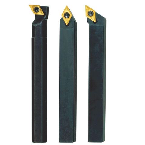3-Piece Tungsten Tip LATHE TOOLS - For PD-400