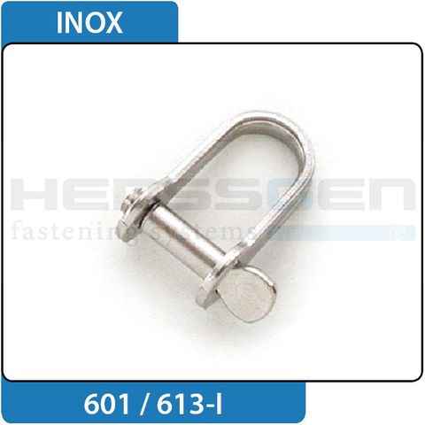 D-Shape SHACKLE - Stainless Steel (5 x 17mm)