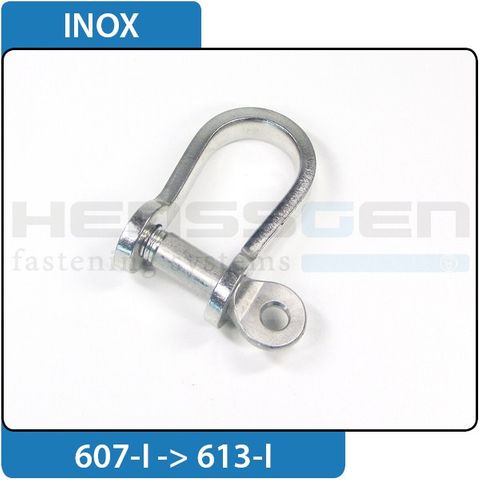 D-Shape SHACKLE - Stainless Steel (10mm)