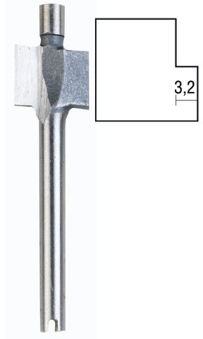 '6.4mm Rebate' ROUTER BIT - For Micro Shaper (MP-400)