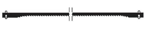 'Normal' 18 TPI - SCROLL SAW BLADES - Pkt of 12