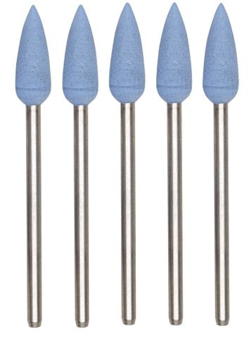 '5mm Silicon Bullet' FLEXIBLE POLISHERS - Pkt of 5
