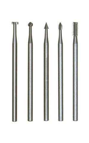 'Asst. Size/Shape' MILLING BITS - Pkt of 5