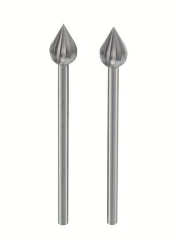 '6mm Flame' MILLING BITS - Pkt of 2