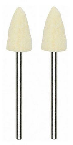 '8mm Bullet' Felt POLISHERS - Pkt of 2