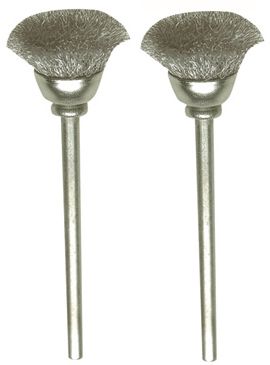 '13mm Steel Cone' CLEANING BRUSH - Pkt of 2