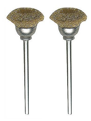 '13mm Brass Cone' CLEANING BRUSH - Pkt of 2