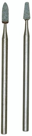 'Asst. Shapes' Sil. Carb. GRINDING BITS - Pkt of 2