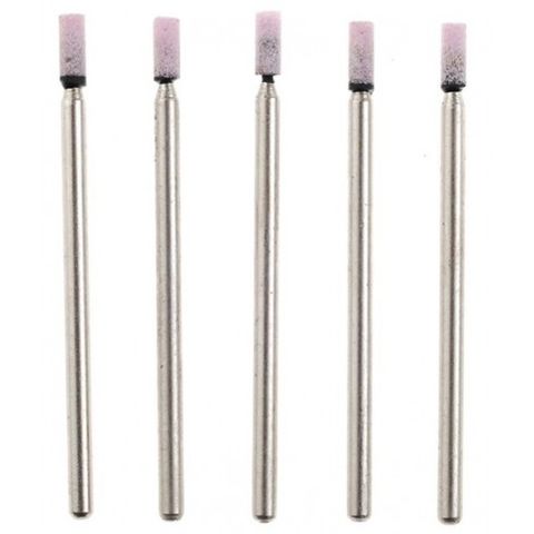 '2.5mm Cyl.' Corundum GRINDING BITS - Pkt of 5