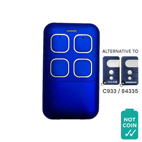 'CHAMBERLAIN / MOTORLIFT Compatible' REMOTE  - 'Non-Genuine' (not 4335A)