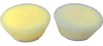 POLISHING SPONGE (50mm Dia) - MEDIUM (Conical) - Pkt of 2