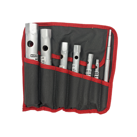 Double Ended TUBE SPANNER - 6 Pce Set - Imperial