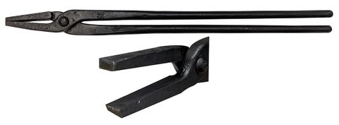 Flat Open Mouth BLACKSMITHS' TONGS