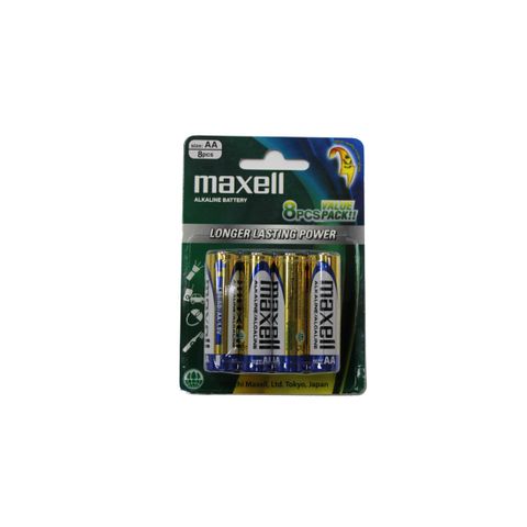 'AA' Alkaline BATTERY- Hang Sell - Pkt of 8