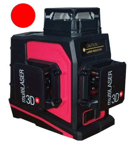 'Multilaser 3D' LASER - Red Diode on rotating base