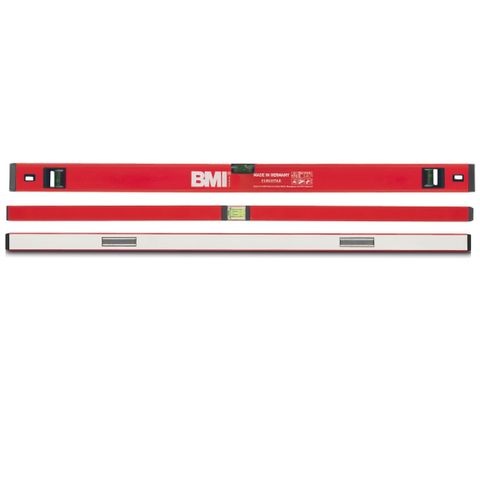 'Eurostar' SPIRIT LEVEL - Magnetic - 3 Vials (120 cm)