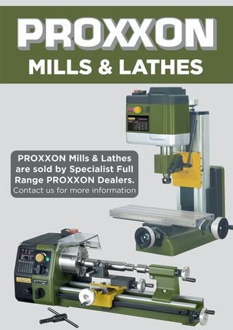 'PROXXON' Mills & Lathes - This range is sold via Full Range PROXXON Dealers - Please Contact SG Sales if you need more information