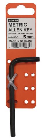 Metric HEX KEY - Chrome Vanadium Steel (Hang Display)