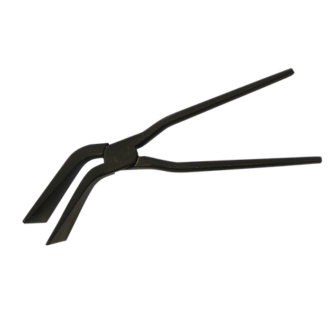 Bent 45&deg; TINSMITHS' PLIERS - 80mm Jaw