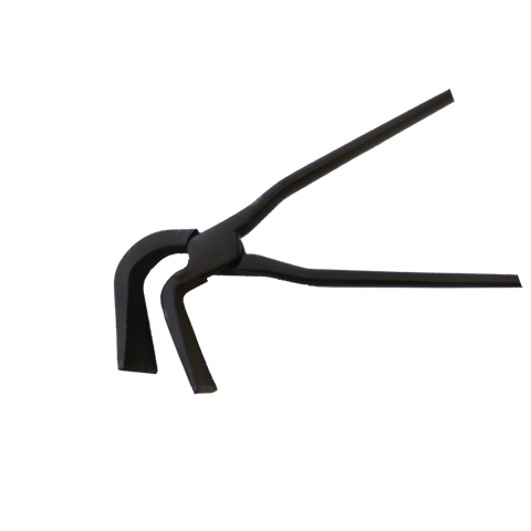 Bent 90&deg; TINSMITHS' PLIERS - 80mm Jaw