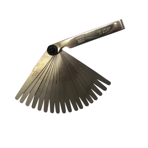 FEELER GAUGE - Metric (8 leaf: 0.05 - 0.5mm)