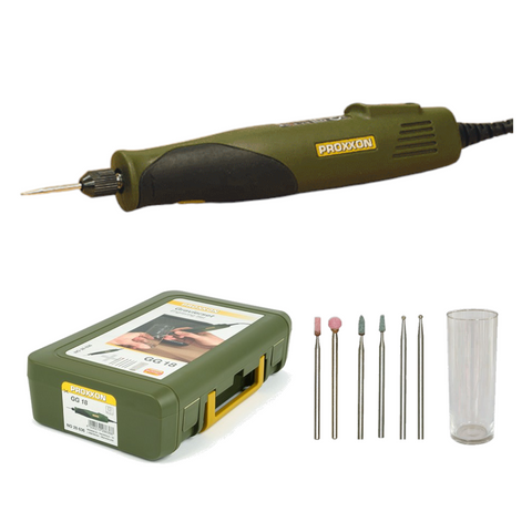 ENGRAVING TOOL (GG-18) - Starter Set & Glass - Corded