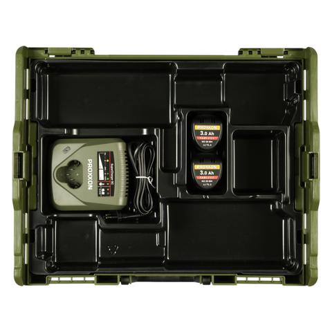 Basic TABLESS Set for SKIN TOOLS (LBX/TL3) - Includes 2 x Li/TL3 Batterys, SuperCharger, L-BOXX and Moulded Tray
