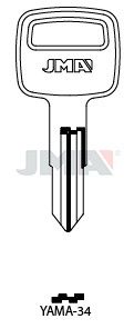 NON TP Auto KEY - YAMAHA  (Like: YA38)