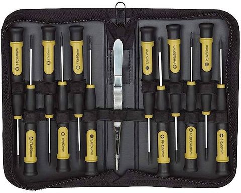 'FLEX-DOT' Micro SCREWDRIVER SET in Zipper Case - 13-Pce