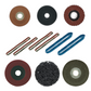 PROXXON - METAL TREATMENT KIT - Incl. 2x Handheld Tools, Battery Charger & Various Access.