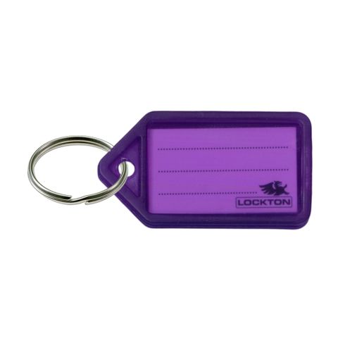 KEY TAGS *Purple* - Pkt of 20