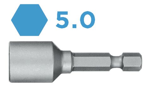 'PRO' NUTSETTER BIT (5.0 x 45mm) - Loose