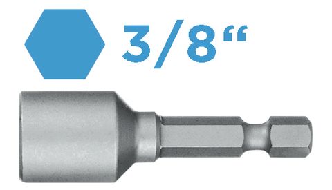 'PRO' NUTSETTER BIT (3/8" x 45mm) - Loose