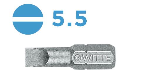 'PRO' SLOTTED BIT (5.5 x 25mm) - Loose