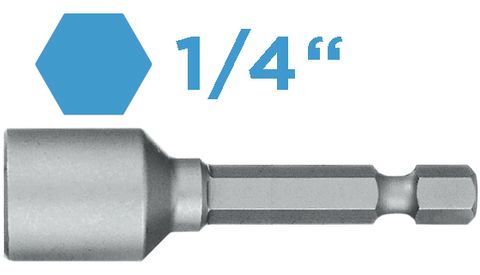 'PRO' NUTSETTER BIT (1/4" x 65mm) - Loose