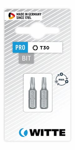 'PRO' TORX BIT (T30 x 25mm) - Card of 2