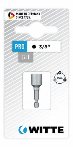 'PRO' NUTSETTER BIT (3/8" x 45mm) - Carded